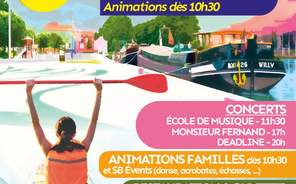 Affiche fête au Port